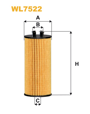 Oliefilter Wix Filters WL7522