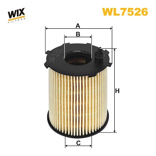 Oliefilter Wix Filters WL7526