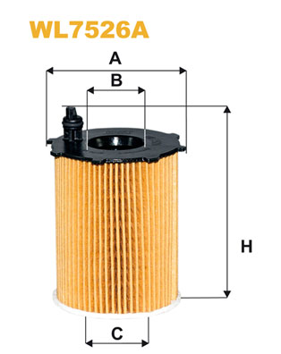 Oliefilter Wix Filters WL7526A