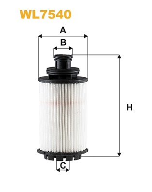 Oliefilter Wix Filters WL7540