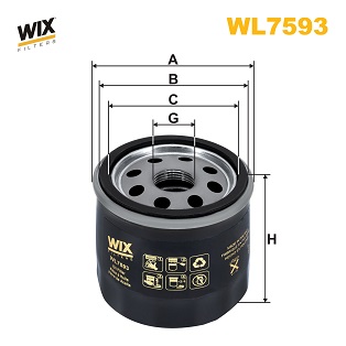 Oliefilter Wix Filters WL7593