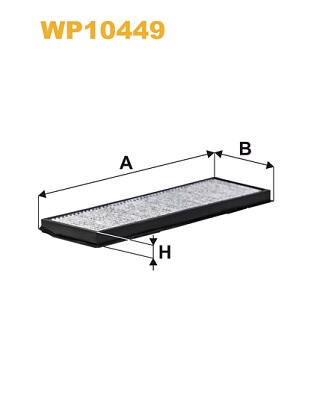 Interieurfilter Wix Filters WP10449