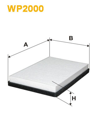 Interieurfilter Wix Filters WP2000