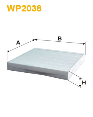Interieurfilter Wix Filters WP2038