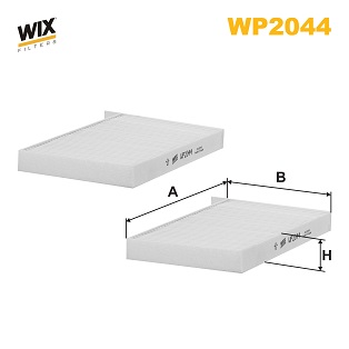 Interieurfilter Wix Filters WP2044