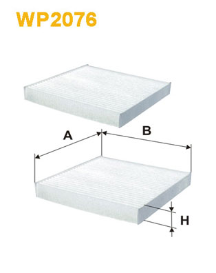 Interieurfilter Wix Filters WP2076