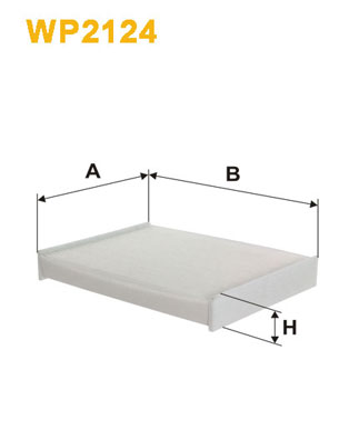 Interieurfilter Wix Filters WP2124