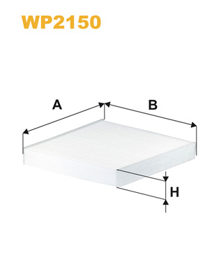 Interieurfilter Wix Filters WP2150