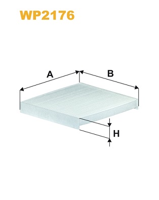 Interieurfilter Wix Filters WP2176