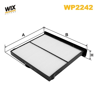 Interieurfilter Wix Filters WP2242
