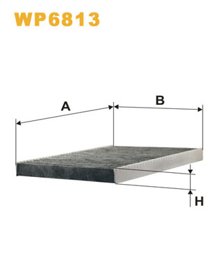 Interieurfilter Wix Filters WP6813