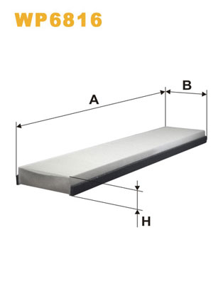 Interieurfilter Wix Filters WP6816
