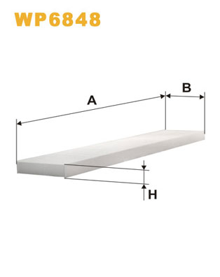 Interieurfilter Wix Filters WP6848