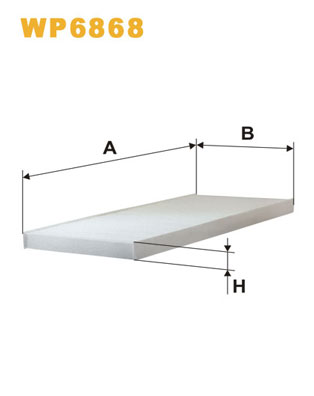 Interieurfilter Wix Filters WP6868