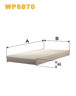 Interieurfilter Wix Filters WP6870