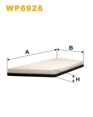 Interieurfilter Wix Filters WP6926