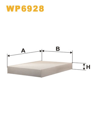 Interieurfilter Wix Filters WP6928