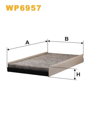 Interieurfilter Wix Filters WP6957