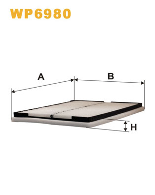 Interieurfilter Wix Filters WP6980