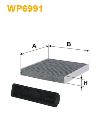 Interieurfilter Wix Filters WP6991