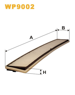 Interieurfilter Wix Filters WP9002