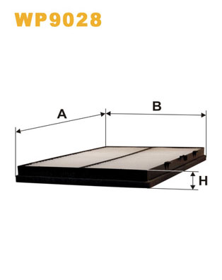 Interieurfilter Wix Filters WP9028