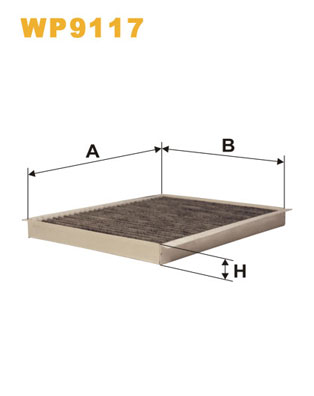 Interieurfilter Wix Filters WP9117