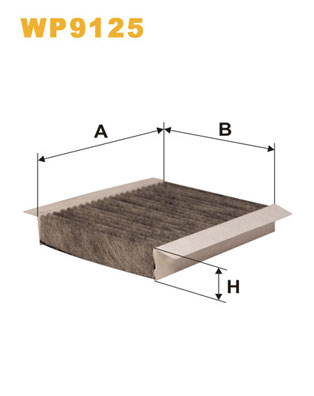 Interieurfilter Wix Filters WP9125