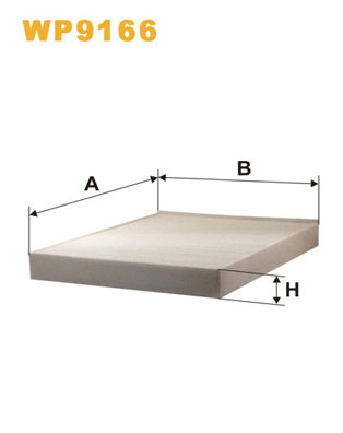 Interieurfilter Wix Filters WP9166