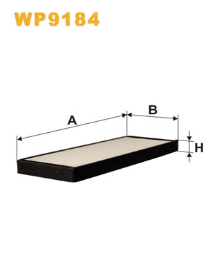 Interieurfilter Wix Filters WP9184