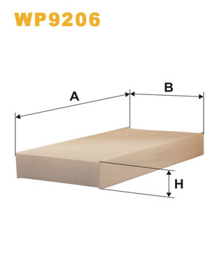 Interieurfilter Wix Filters WP9206
