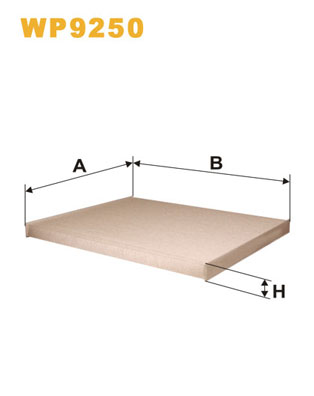 Interieurfilter Wix Filters WP9250