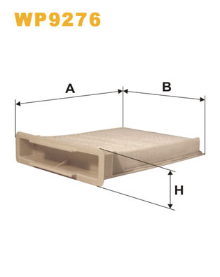 Interieurfilter Wix Filters WP9276