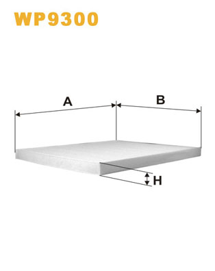 Interieurfilter Wix Filters WP9300