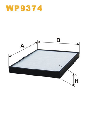 Interieurfilter Wix Filters WP9374