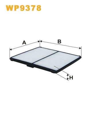 Interieurfilter Wix Filters WP9378