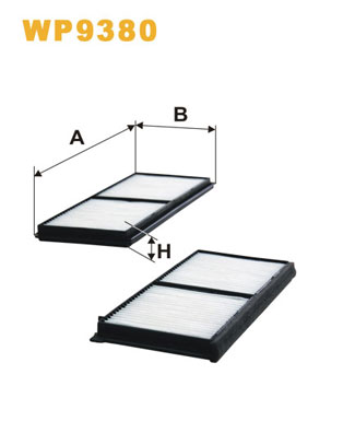 Interieurfilter Wix Filters WP9380