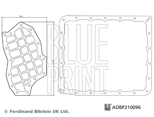 Blue Print Filter/oliezeef automaatbak ADBP210096