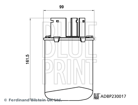 Blue Print Brandstoffilter ADBP230017