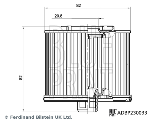 Blue Print Brandstoffilter ADBP230033