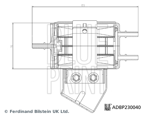 Blue Print Brandstoffilter ADBP230040