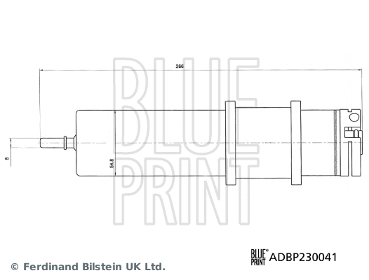 Blue Print Brandstoffilter ADBP230041