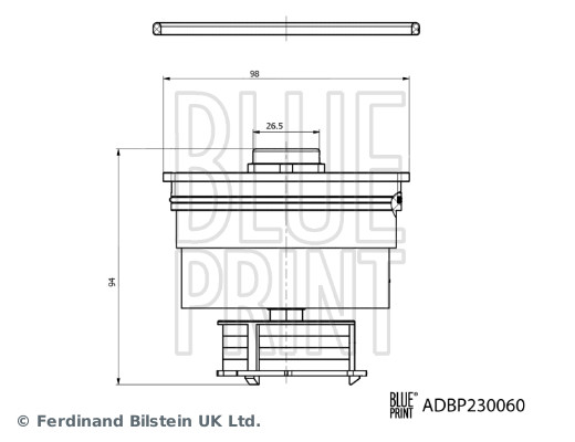 Blue Print Brandstoffilter ADBP230060