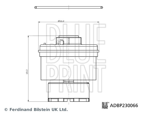 Blue Print Brandstoffilter ADBP230066