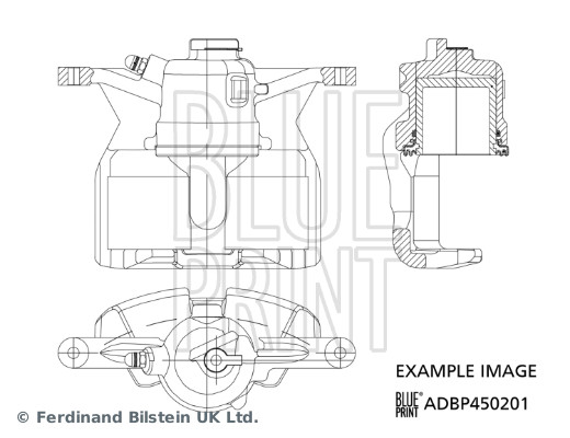 Blue Print Remzadel/remklauw ADBP450201