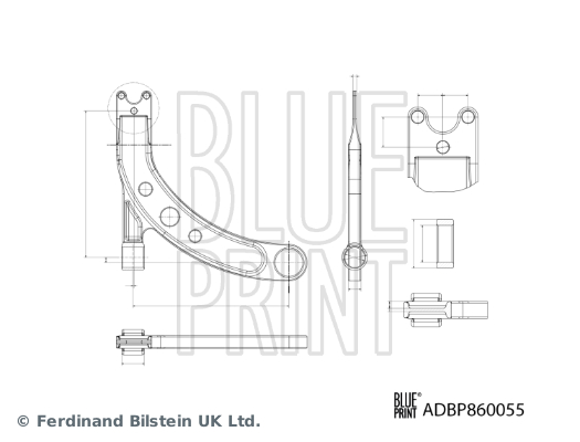 Blue Print Draagarm ADBP860055