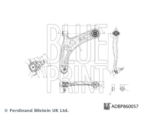 Blue Print Draagarm ADBP860057