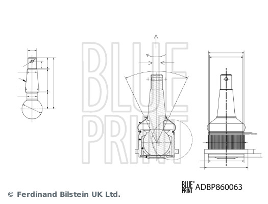 Blue Print Fuseekogel ADBP860063