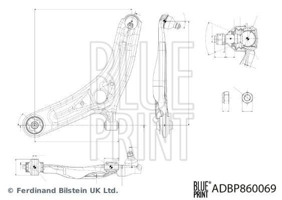 Blue Print Draagarm ADBP860069