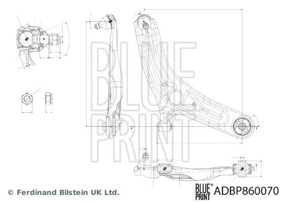 Blue Print Draagarm ADBP860070